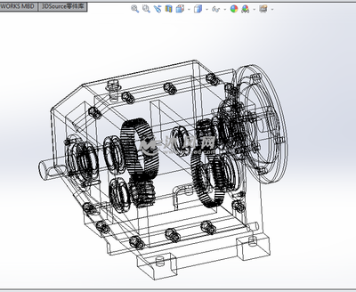 异步变速器（专用）设计模型与SolidWorks应用——沐风图纸资源解析